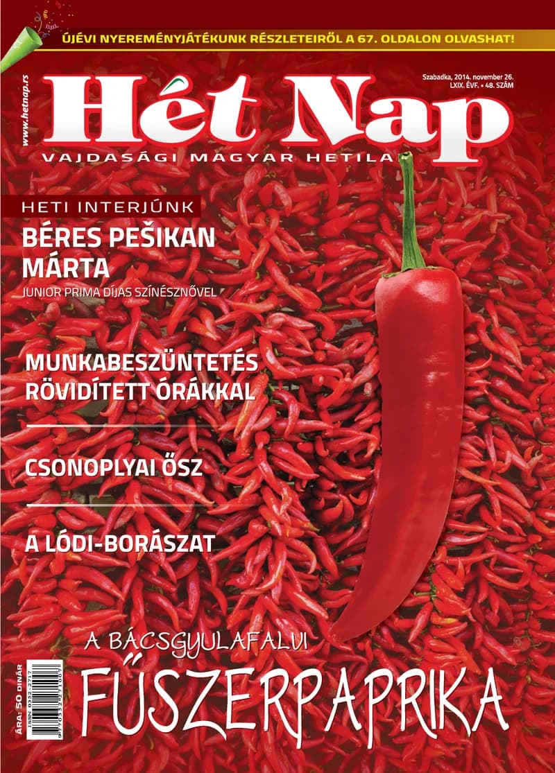 7 Nap, 69. évf. 2014. november 26. 48. sz.