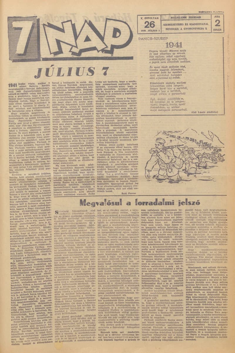 7 Nap, 5. évf. 1950. július 5. 26. sz.