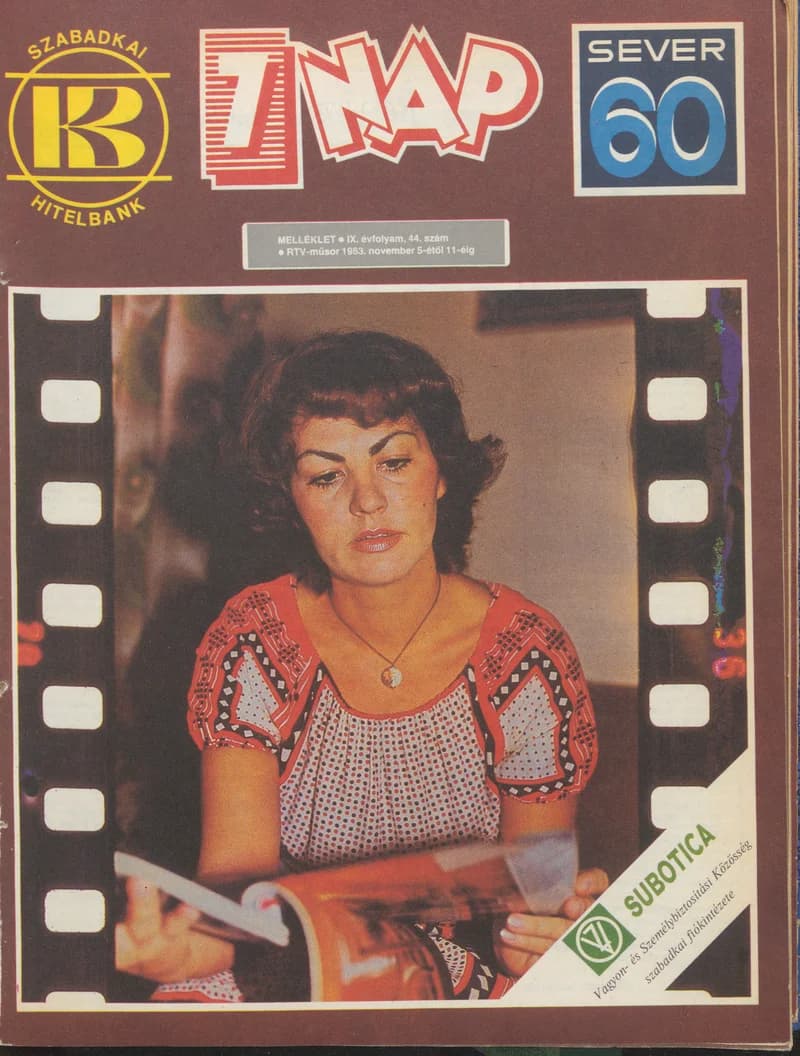 7 Nap melléklet, 9. évf. 1983. november 5. – 11. 44. sz.