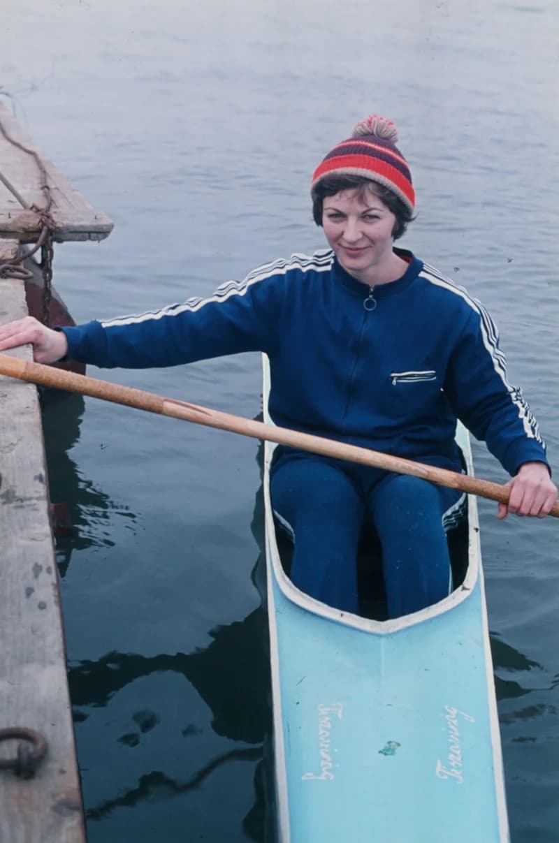 Koncz Klára országos bajnok (kajak egyes)