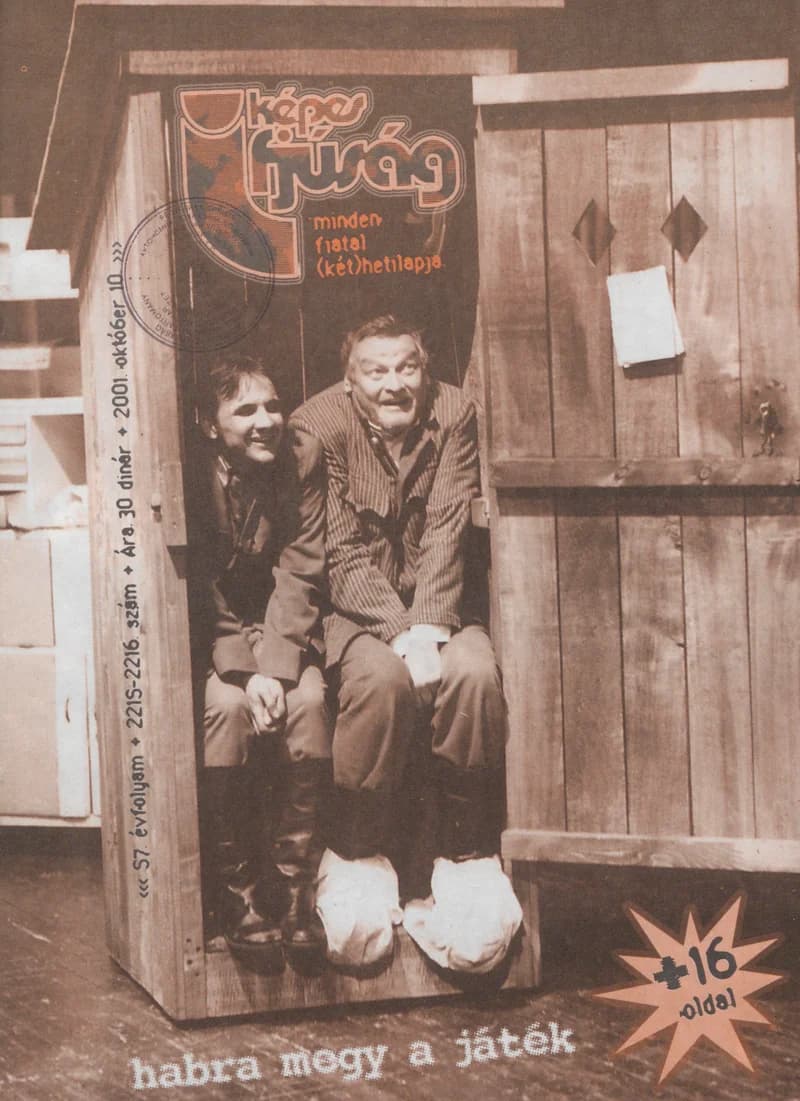 Képes Ifjúság, 57. évf. 2001. október 10. 2215–2216. sz.