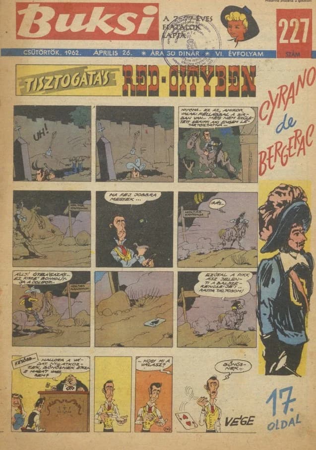 Buksi, 6. évf. 1962. április 26. 227. sz.
