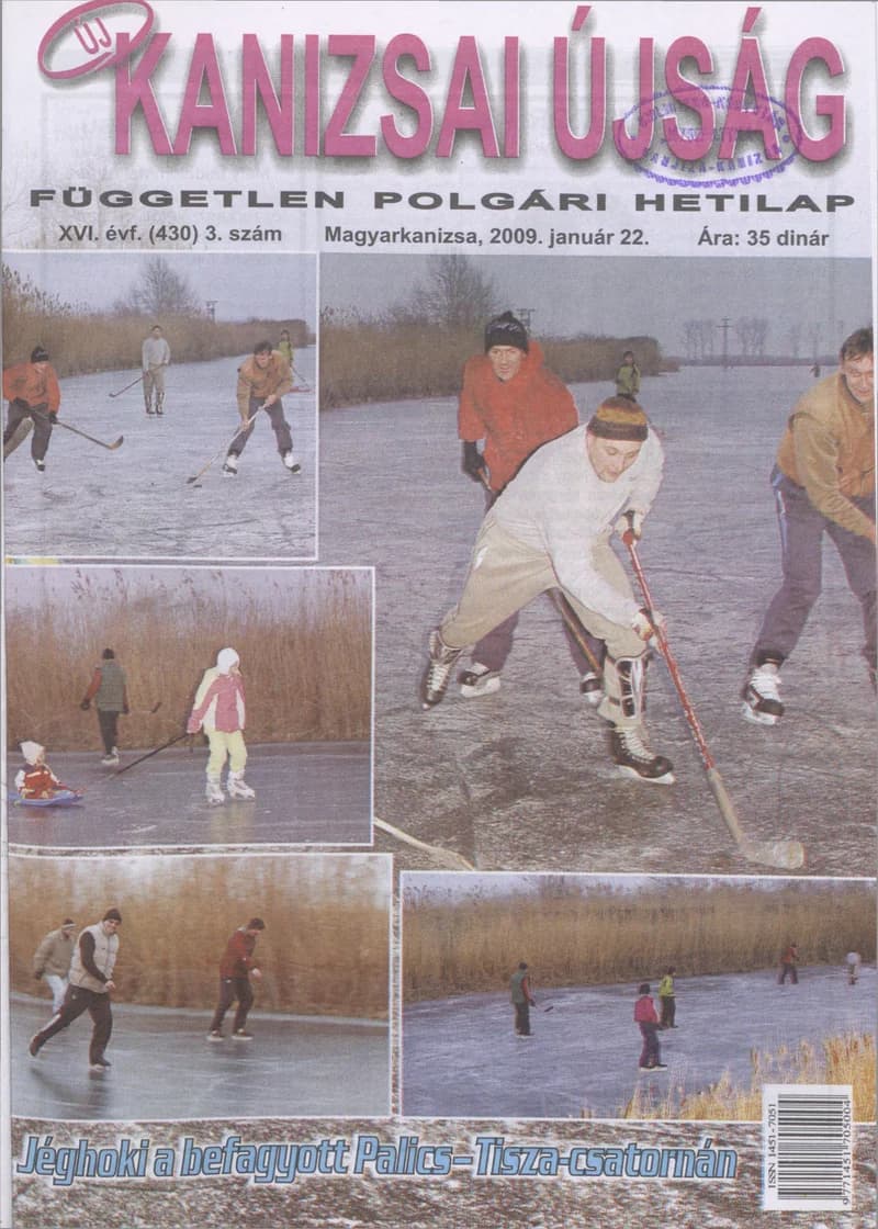 Új Kanizsai Újság, 16. évf. 2009. január 22. 3. sz.