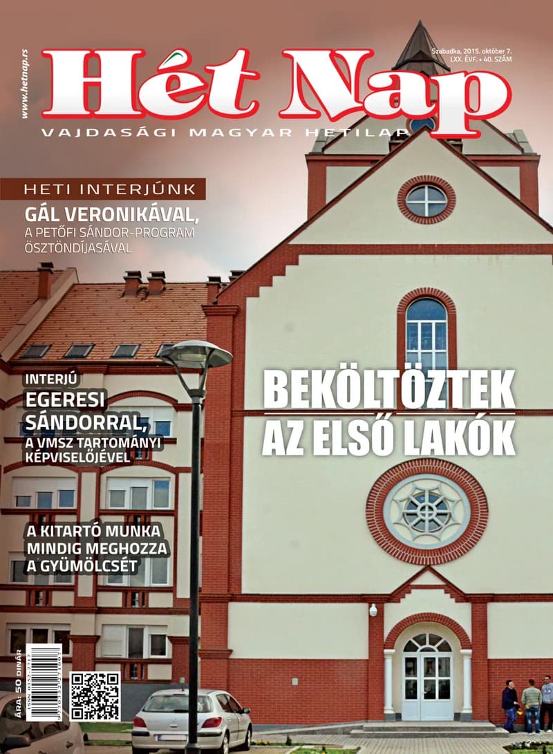7 Nap, 70. évf. 2015. október 7. 40. sz.