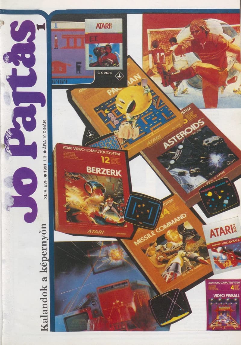 Jó Pajtás, 45. évf. 1991. január 3. 1. sz.