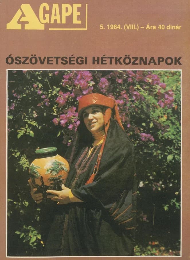 Agape, 8. évf. 1984. szeptember. 5. sz.