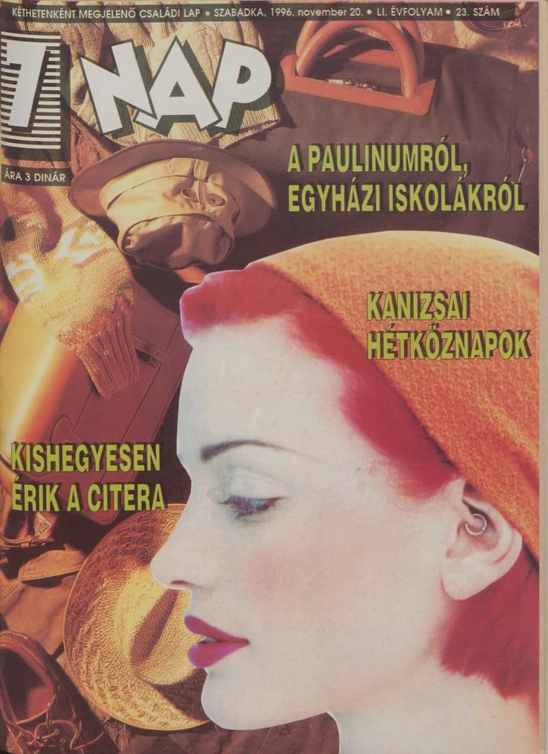 7 Nap, 51. évf. 1996. november 20. 23. sz. 1–52. oldal