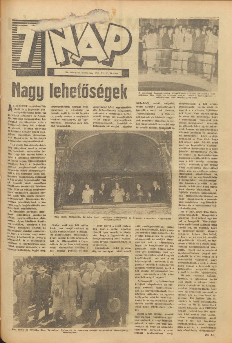 7 Nap, 11. évf. 1956. június 17. 25. sz.