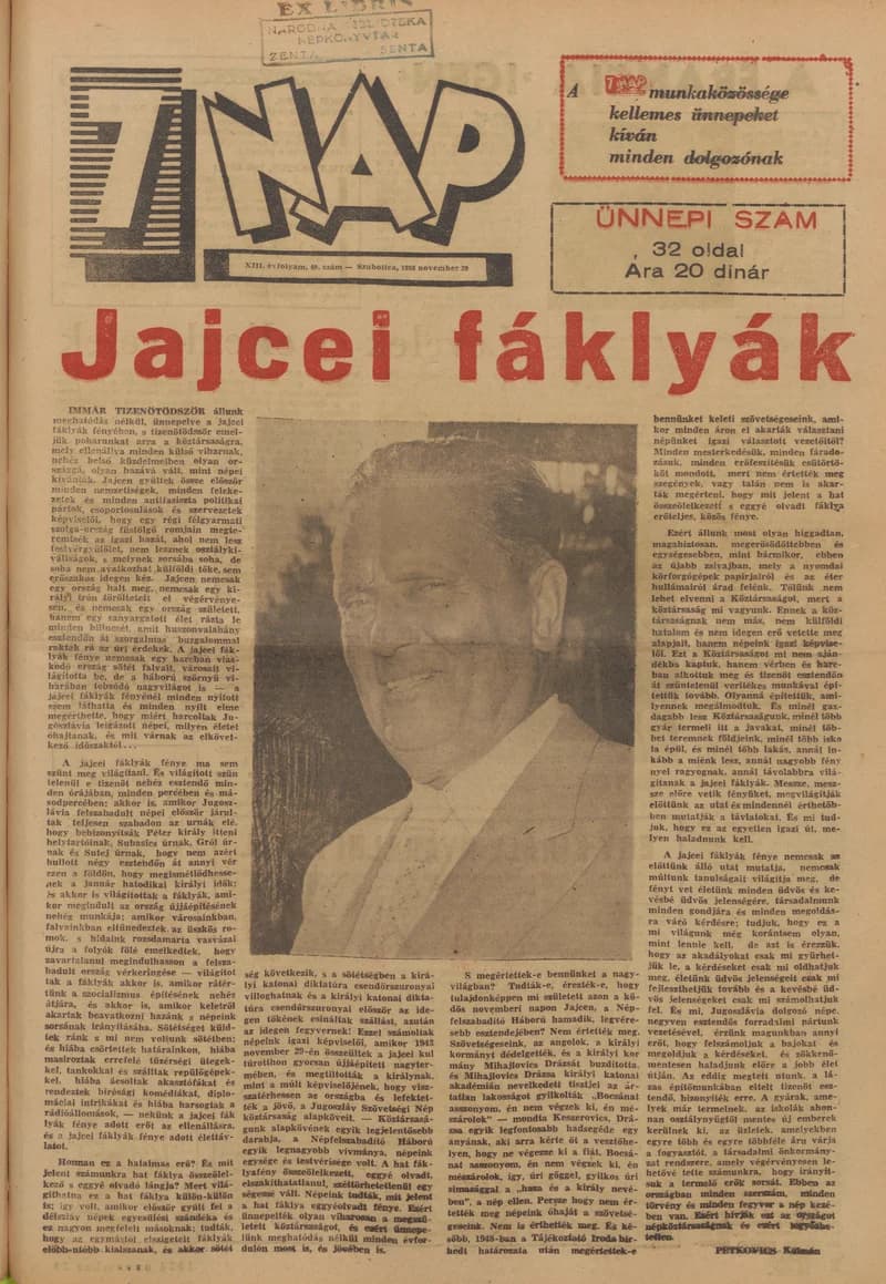 7 Nap, 13. évf. 1958. november 29. 49. sz. 1–32. oldal