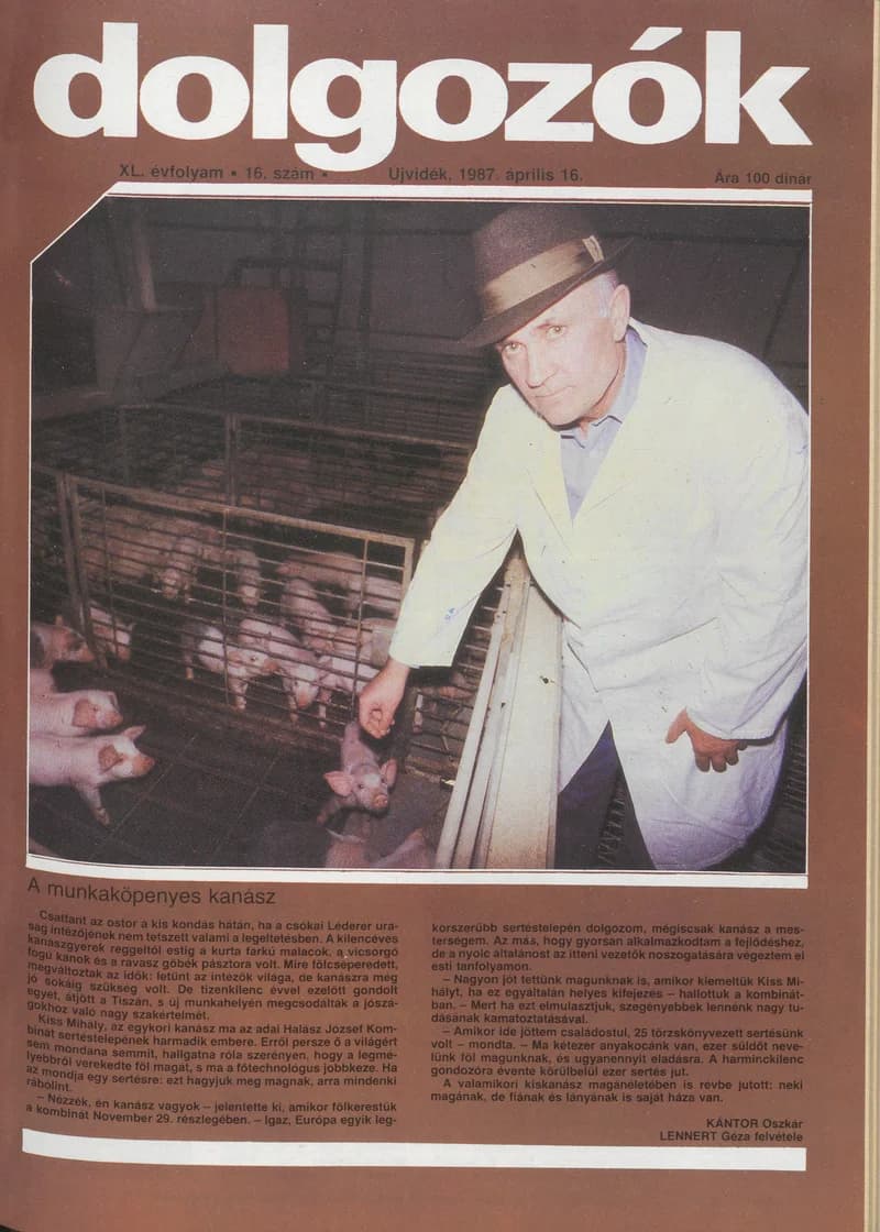 Dolgozók, 41. évf. 1987. április 16. 16. sz.