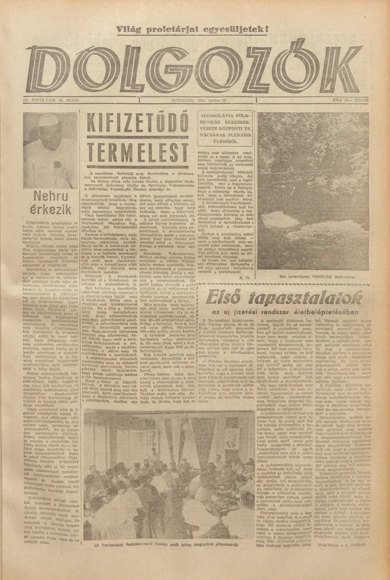 Dolgozók, 9. évf. 1955. június 28. 25. sz.