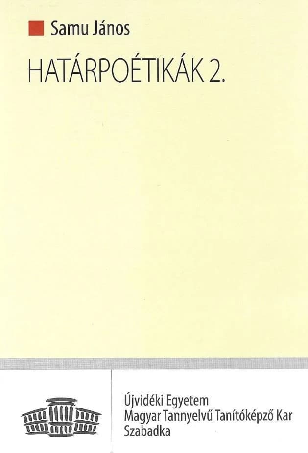 Határpoétikák 2. 