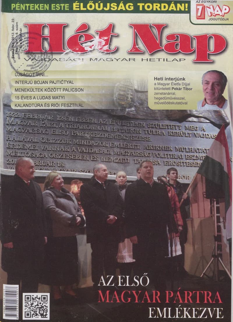 7 Nap, 67. évf. 2012. február 22. 8. sz.
