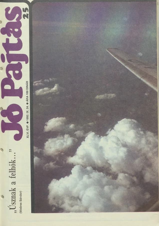 Jó Pajtás, 46. évf. 1992. szeptember 24. 25. sz.