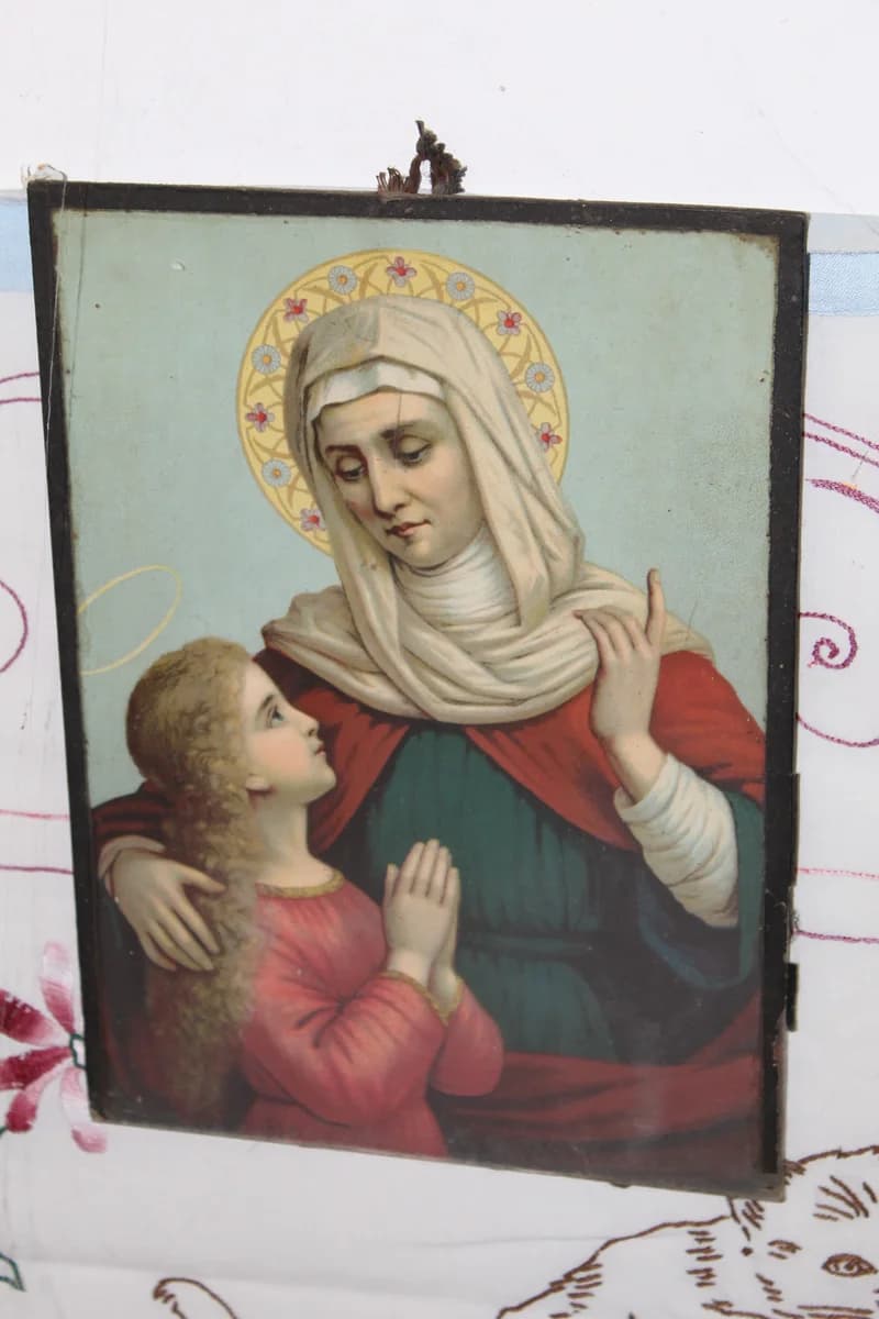 Szentkép – Szent Anna és a gyermek Szűz Mária