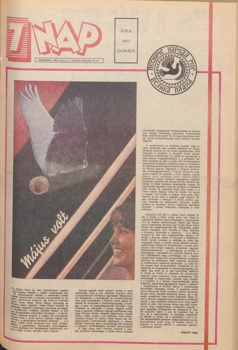 7 Nap, 38. évf. 1983. június 3. 22. sz. 1–12. oldal