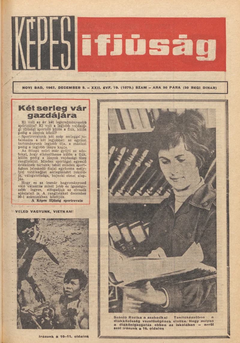 Képes Ifjúság, 23. évf. 1967. december 9. 37. sz. 1–32. oldal