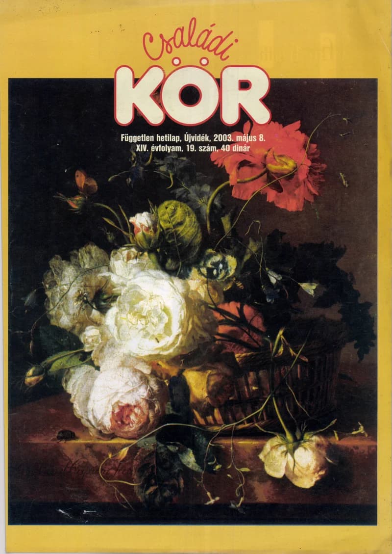 Családi Kör, 14. évf. 2003. május 8. 19. sz.