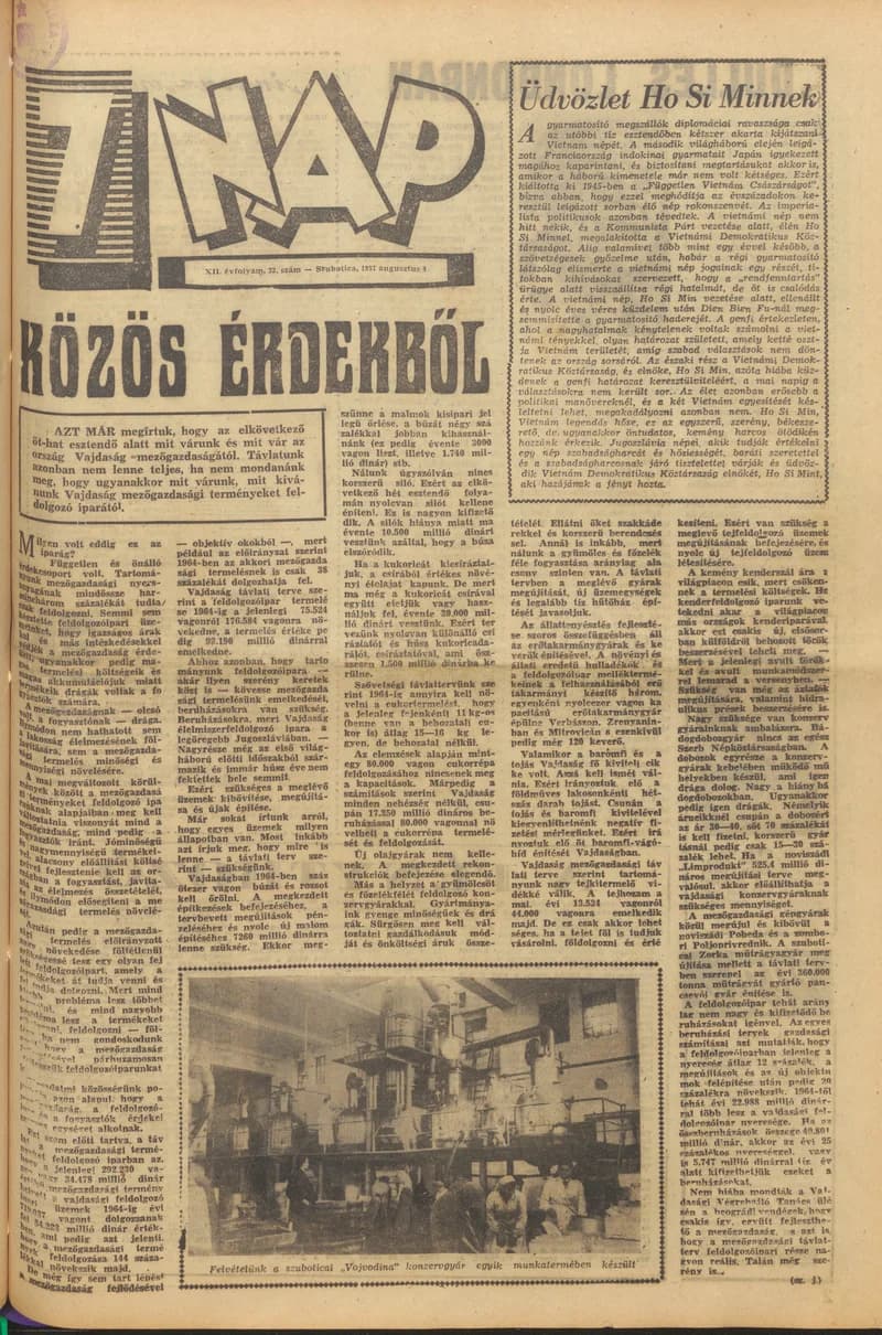 7 Nap, 12. évf. 1957. augusztus 4. 32. sz.