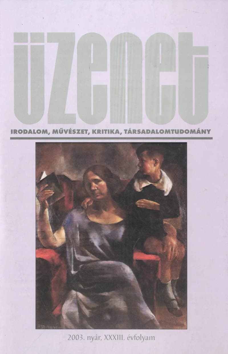 Üzenet, 33. évf. 2003. 2. sz. 1–237. oldal