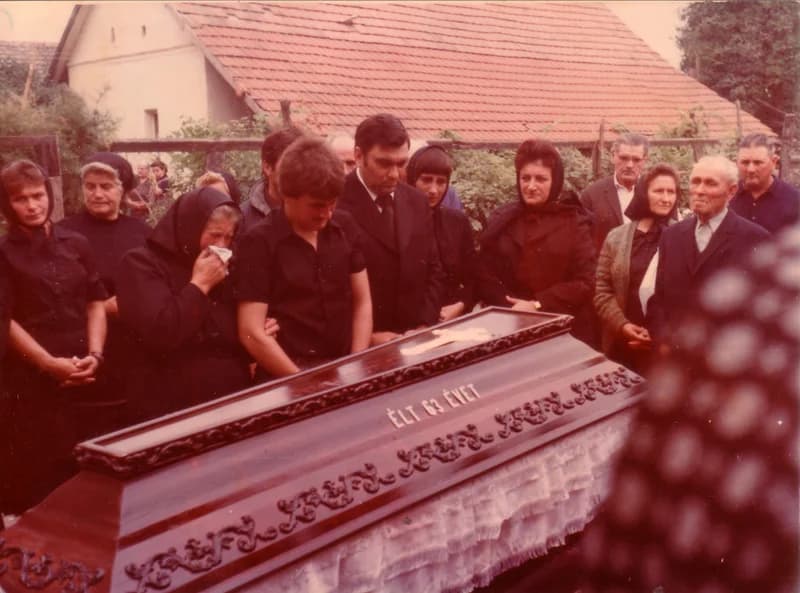 Lackó József  temetése 3.