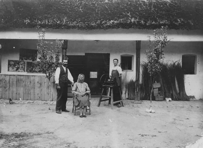 Simon Mihály kosárfonómester 3.