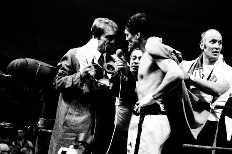 Ökölvívás Milánóban /Miguel Angel Cuello - Mate Parlov/