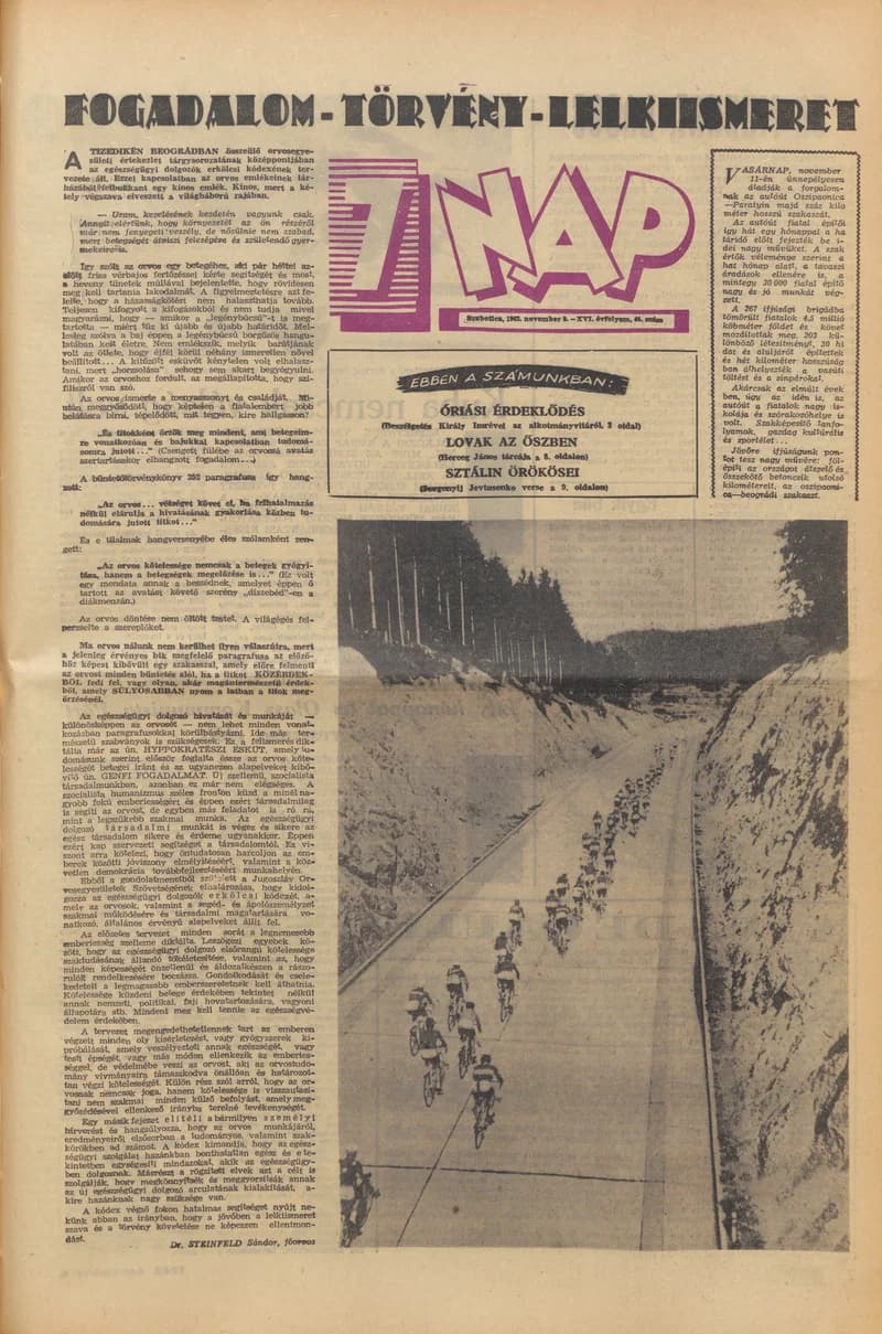 7 Nap, 17. évf. 1962. november 9. 44. sz. 1–20. oldal