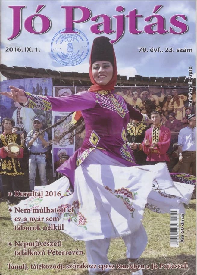 Jó Pajtás, 70. évf. 2016. szeptember 1. 23. sz.