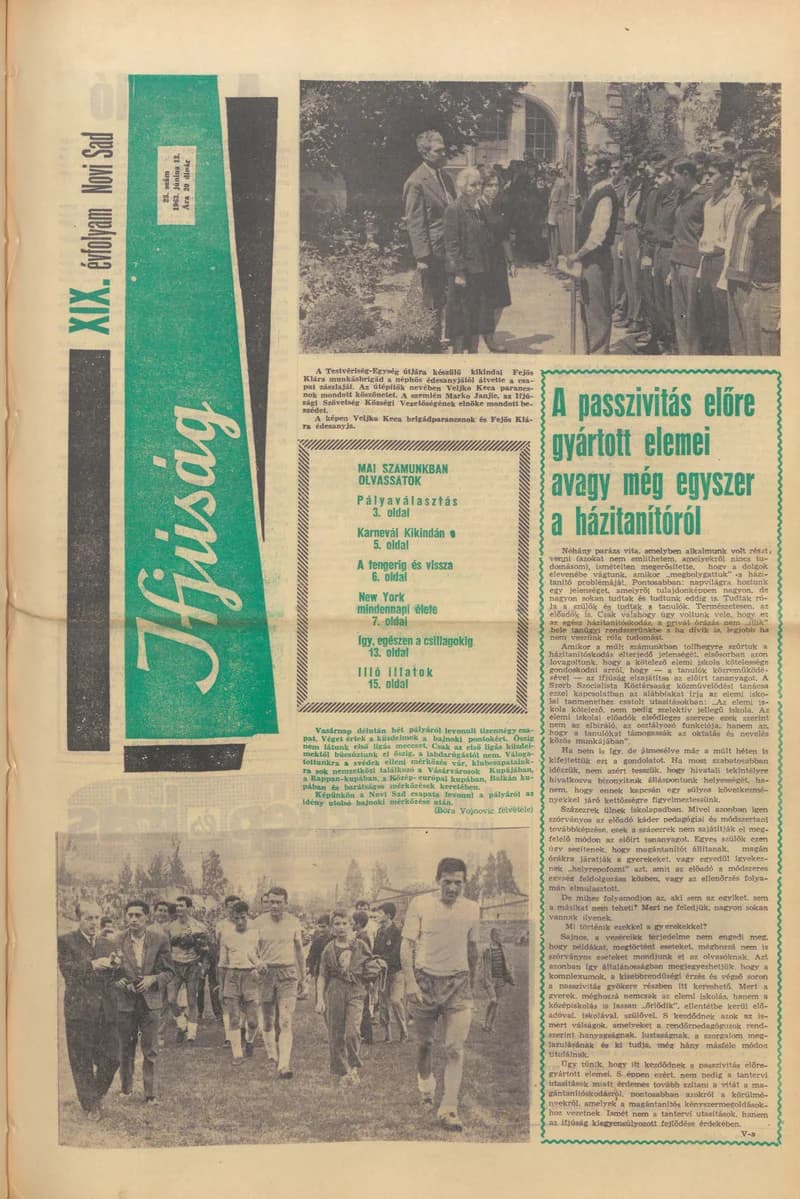 Ifjúság, 19. évf. 1963. június 13. 25. sz.