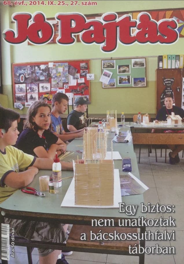 Jó Pajtás, 68. évf. 2014. szeptember 25. 27. sz.