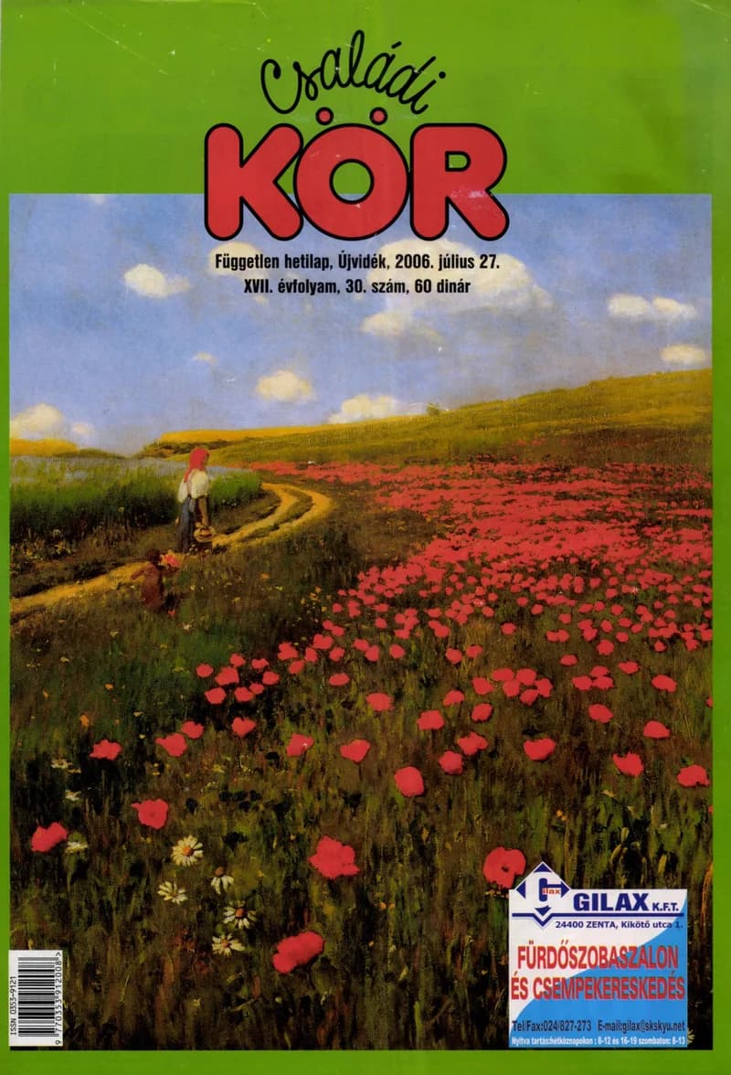 Családi Kör, 17. évf. 2006. július 27. 30. sz.