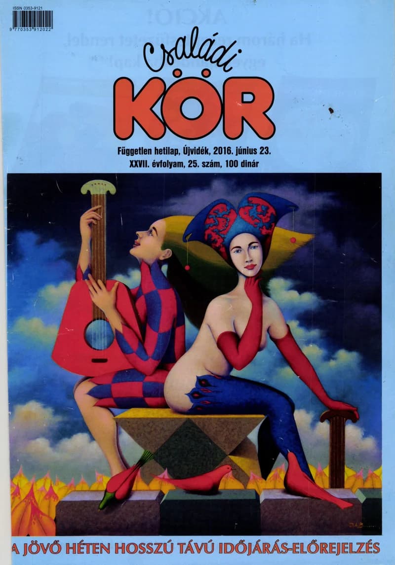 Családi Kör, 27. évf. 2016. június 23. 25. sz.