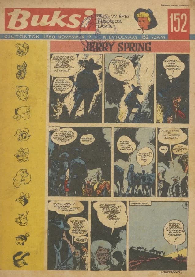 Buksi, 4. évf. 1960. november 17. 152. sz.