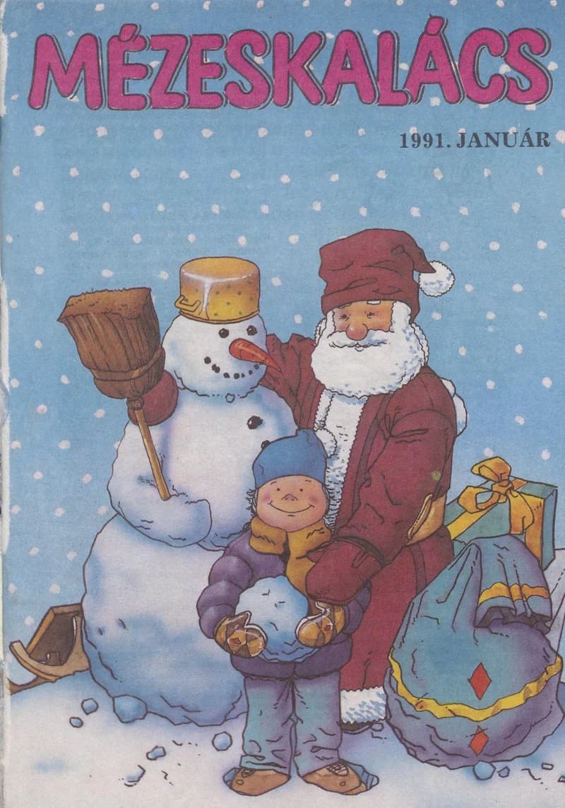 Mézeskalács, 39. évf. 1991. január. 1. sz.