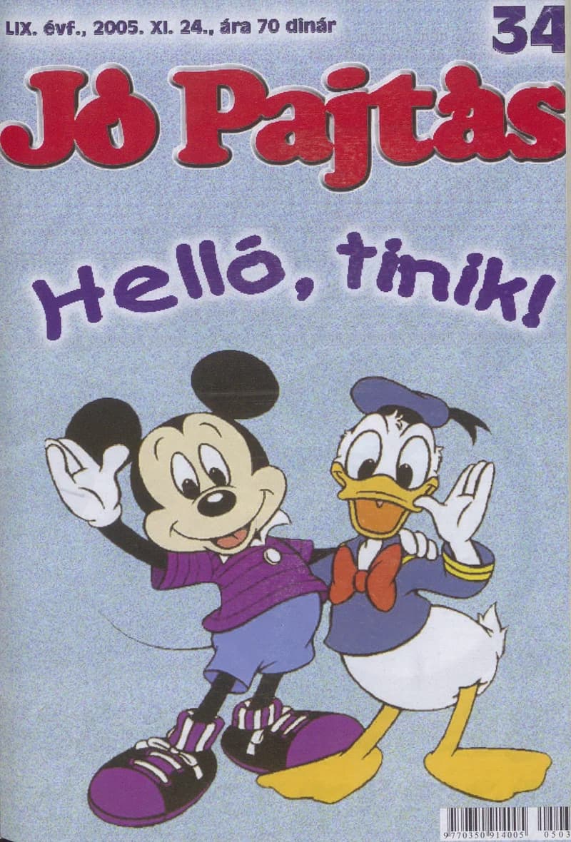 Jó Pajtás, 59. évf. 2005. november 24. 34. sz.