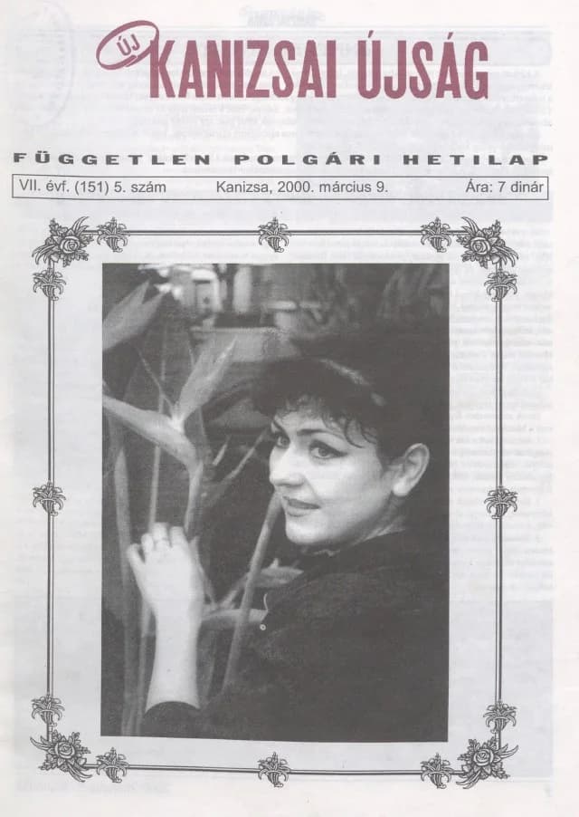 Új Kanizsai Újság, 7. évf. 2000. március 9. 5. sz.