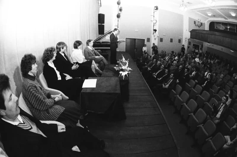 Az újvidéki színház épületének átadója