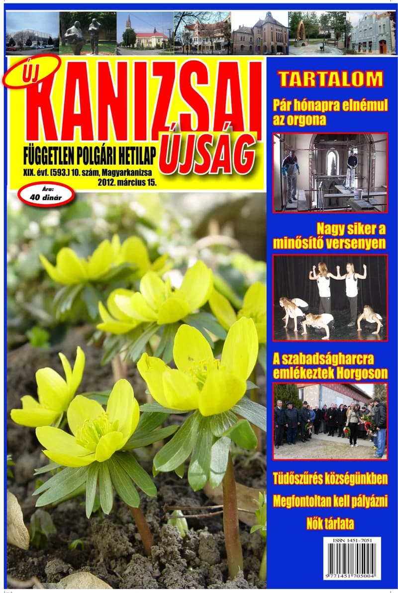 Új Kanizsai Újság, 19. évf. 2012. március 15. 10. sz.