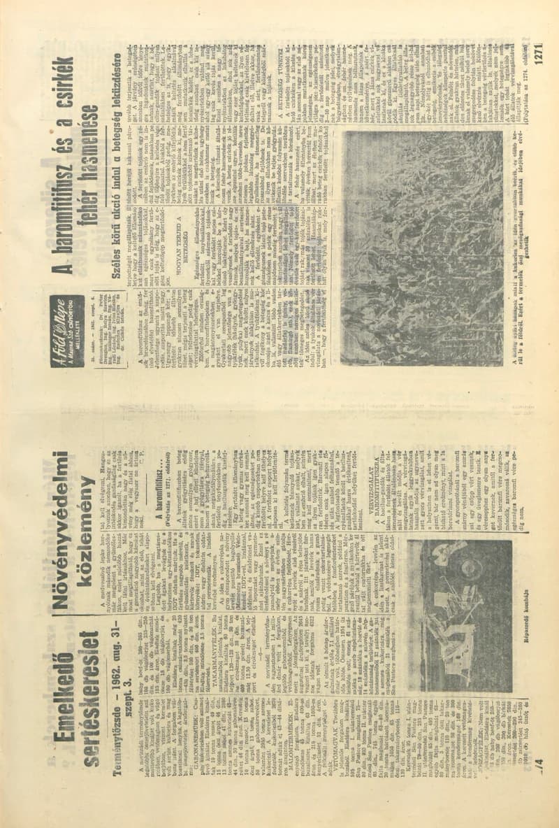 Magyar Szó, 19. évf. 1962. szeptember 9. 249. sz. 1–24. oldal