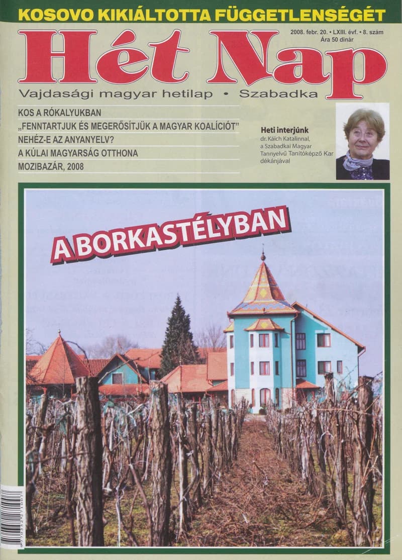 7 Nap, 63. évf. 2008. február 20. 8. sz.