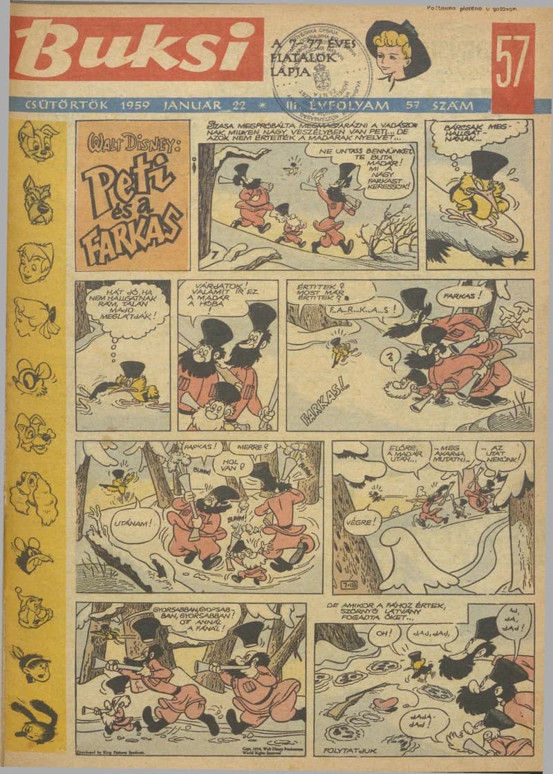 Buksi, 3. évf. 1959. január 22. 57. sz.