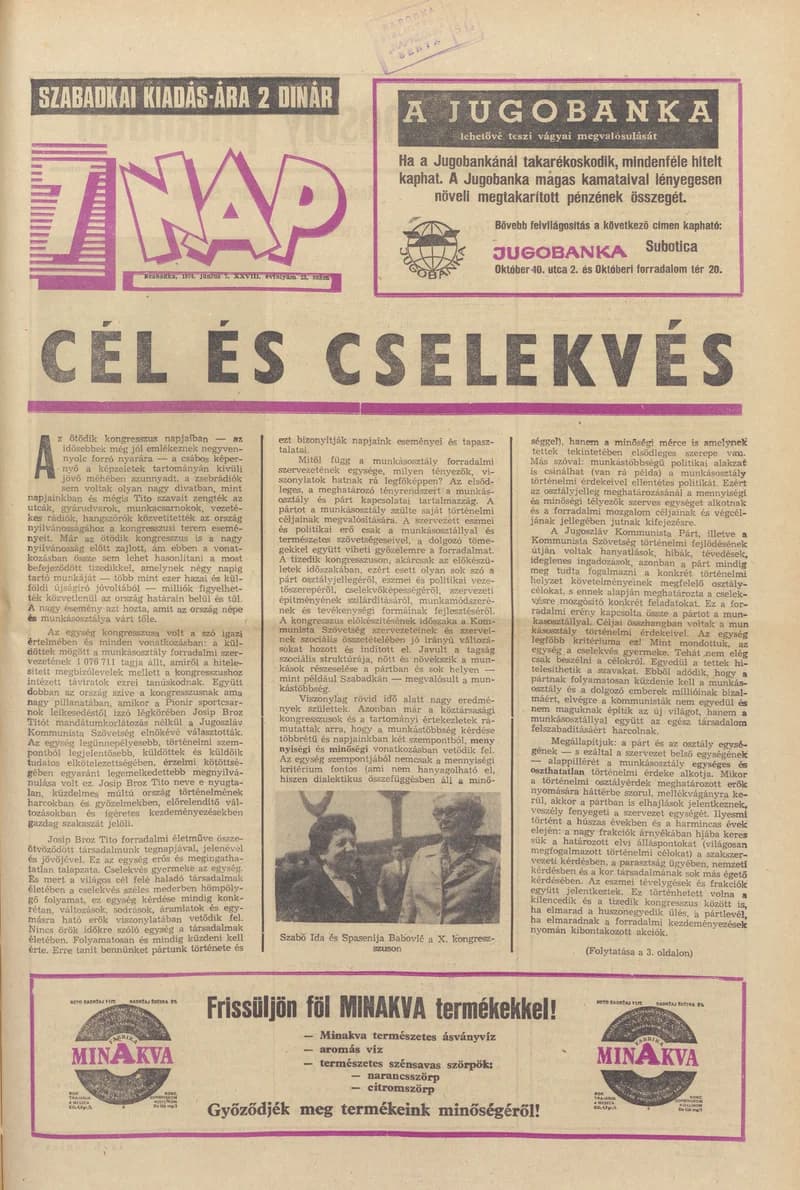 7 Nap, 29. évf. 1974. június 7. 23. sz. 1–28. oldal