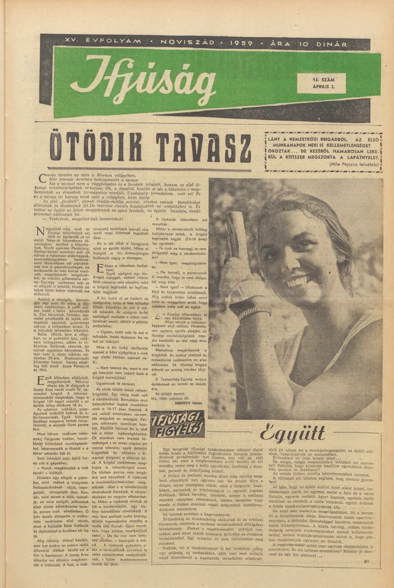 Ifjúság, 15. évf. 1959. április 2. 14. sz.