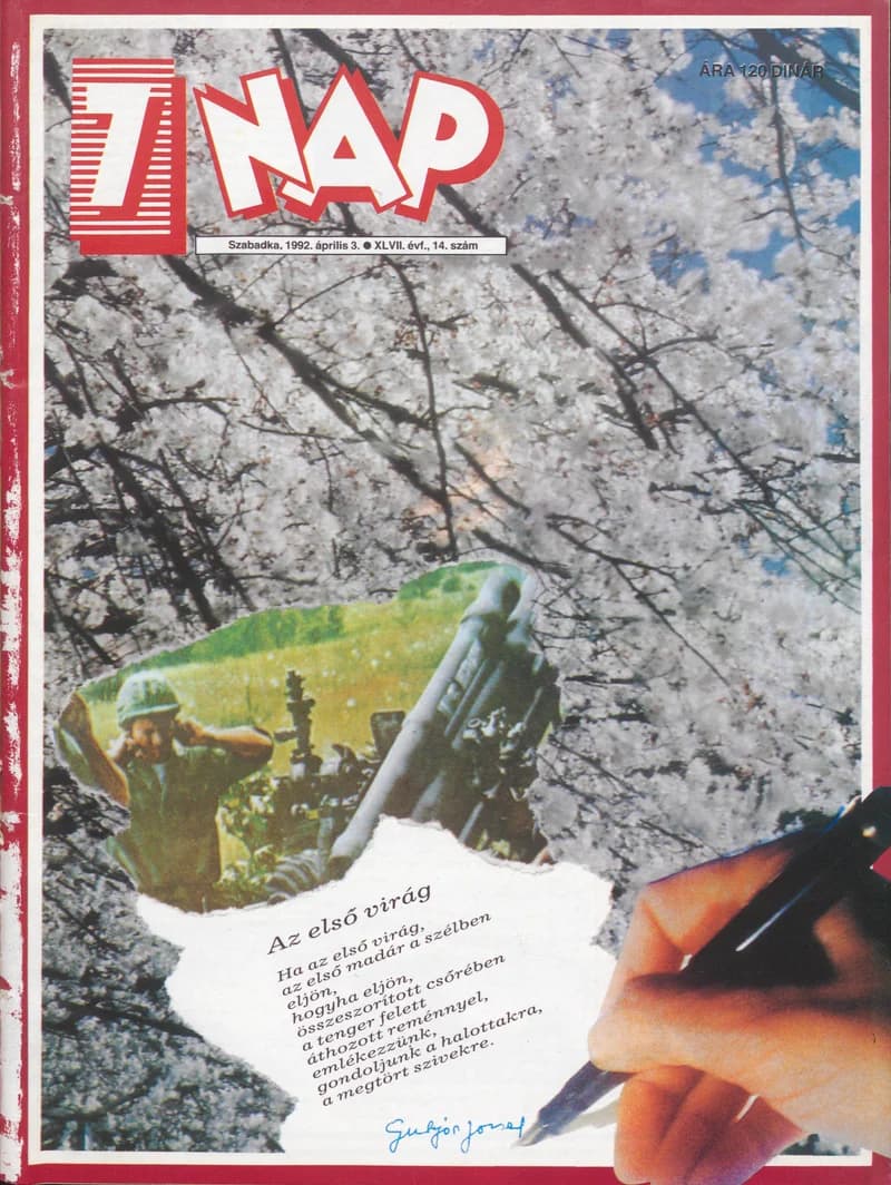 7 Nap, 47. évf. 1992. április 3. 14. sz. 1–68. oldal