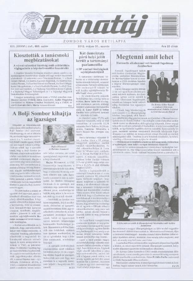 Dunatáj, 14. évf. 2012. május 30. 686. sz.