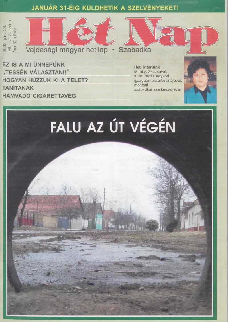 7 Nap, 57. évf. 2002. január 23. 3. sz.