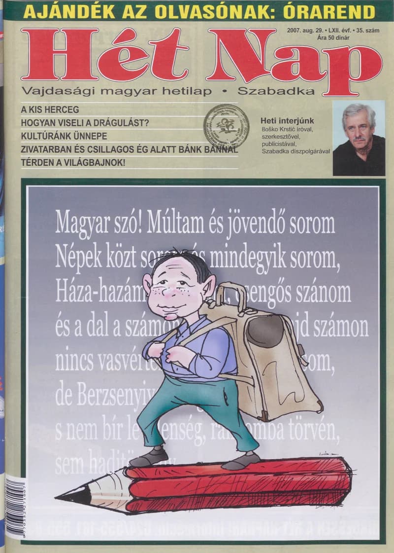 7 Nap, 62. évf. 2007. augusztus 29. 35. sz.