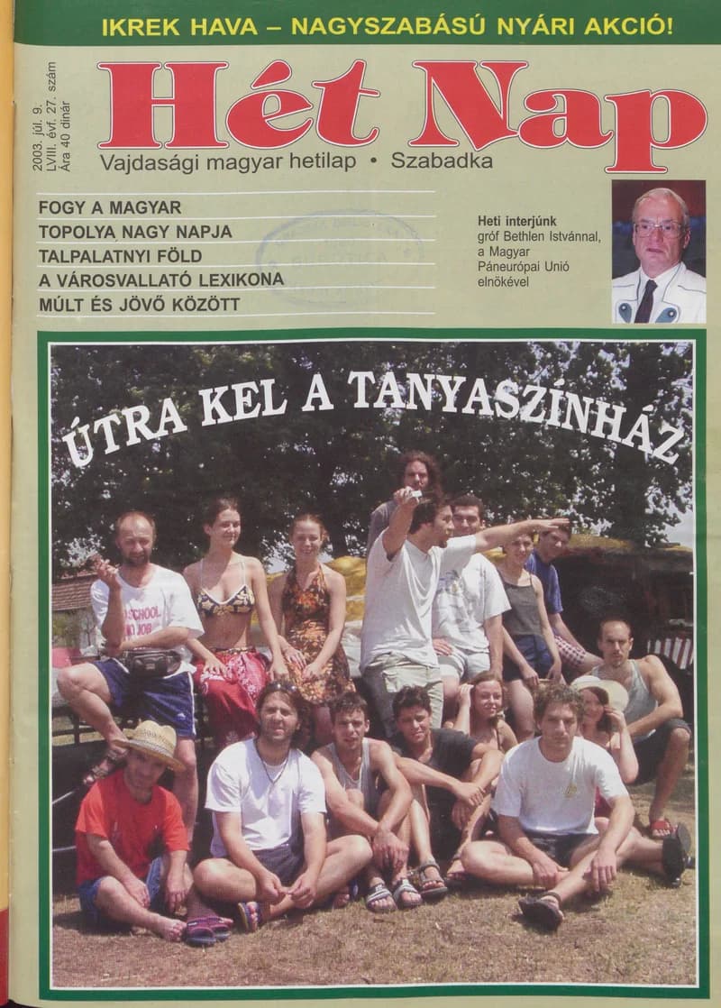 7 Nap, 58. évf. 2003. július 9. 27. sz.