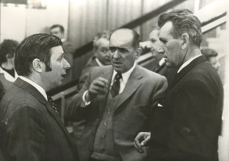 Junger Imre pártelnök temeriniekkel